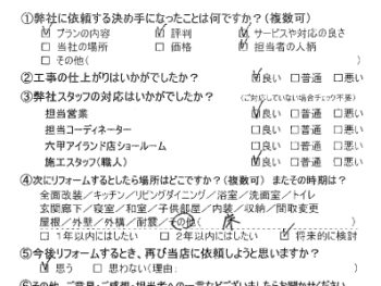 神戸市　O 様の声
