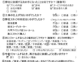 神戸市　Ｎ様の声
