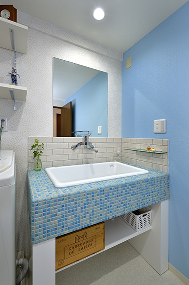 リフォーム後の洗面所写真その2