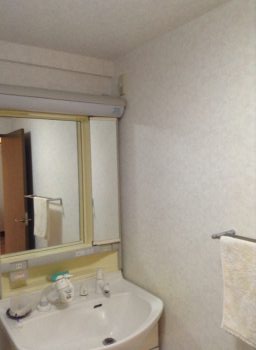 リフォーム前の洗面所写真